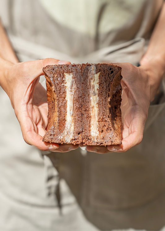 Fondant chocolat-vanille
