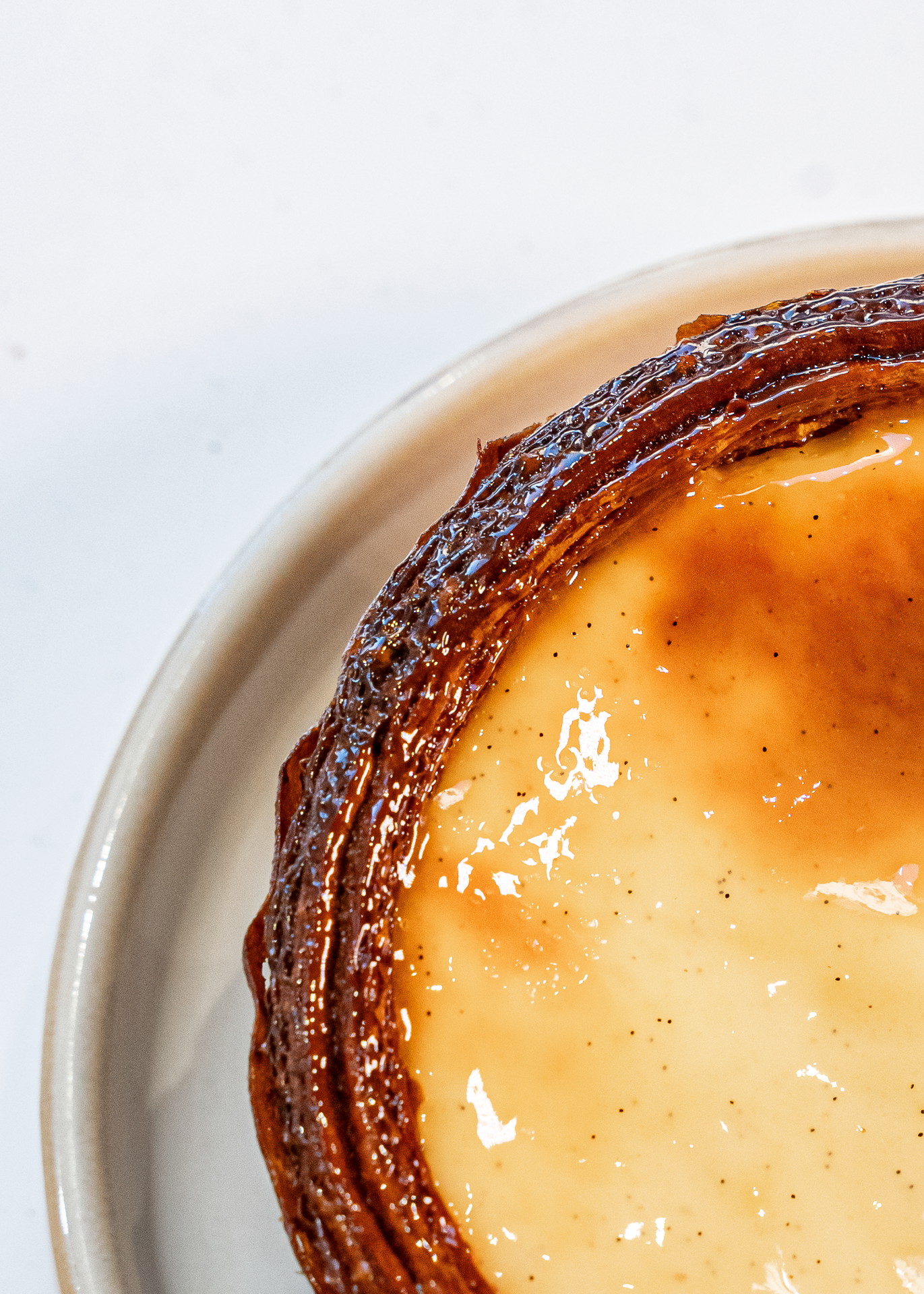Flan aux 2 vanilles